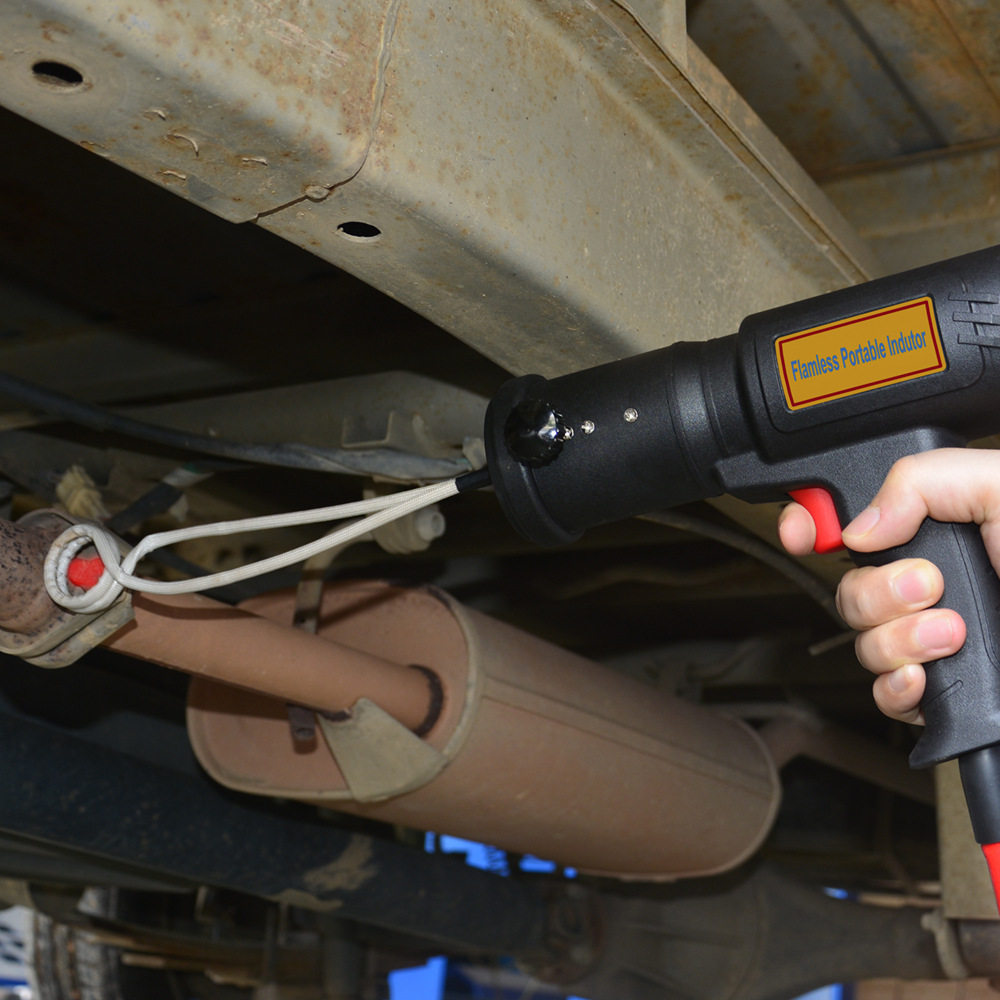 手持式无火焰加热器 DW-1500W便携感应加热器 金属零件加热设备