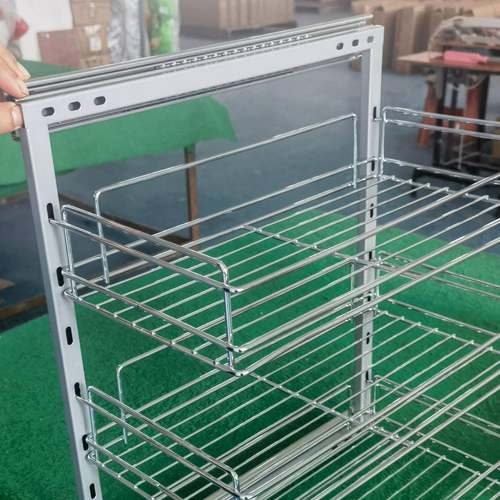 东南亚款橱柜l窄拉篮和房侧拉篮三味层调瓶侧拉蓝thre546厨eayers