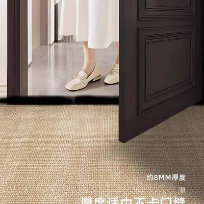 2025入户门地垫客厅卧室毯进门垫仿地剑麻入口关脚垫F97MJ89M玄门