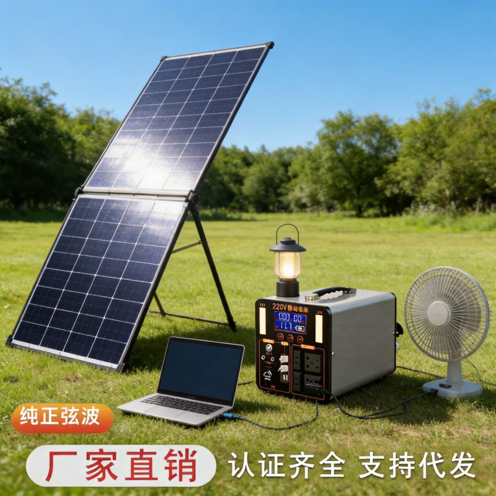 8000瓦10度电户外移动储能电源220v大容量应急电源支持太阳能充电