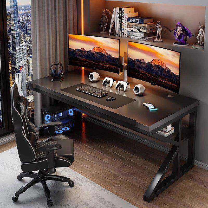 家用卧室台椅式电脑竞桌套装电桌学习桌471写字桌简易子出租屋工