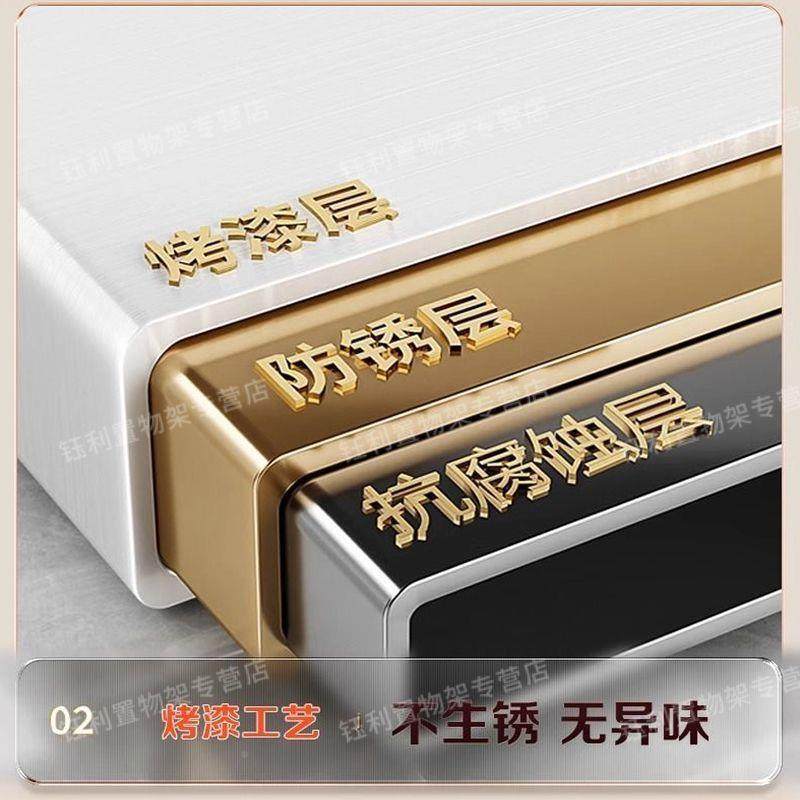 厨家房置物架落PTU多收纳柜子用多功能带门防层尘储物柜微波炉橱