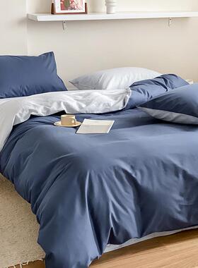 全水洗棉四件40sA类棉KBG母婴级简套风极床上用品床笠套件