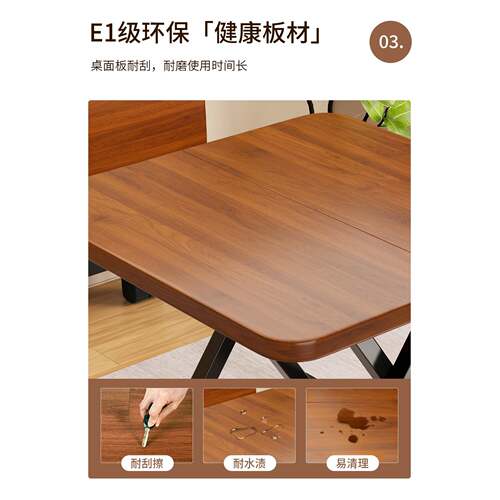 折叠子餐桌LHR户用型家吃饭桌子宿舍简易学习小方桌便携小摆摊桌
