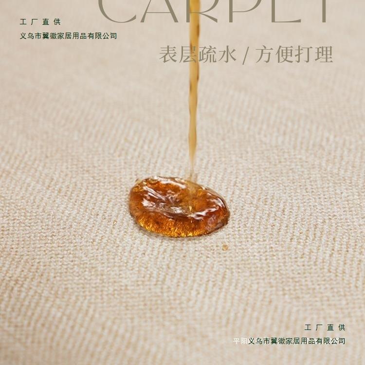 洗油风奶不规则地毯客厅202F886656H6新地款垫免可擦极简风异形沙