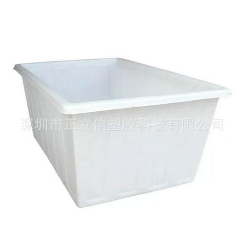 00L400l600升塑料水箱工厂带轮转周箱胶染车色厂布AQY料车塑推货