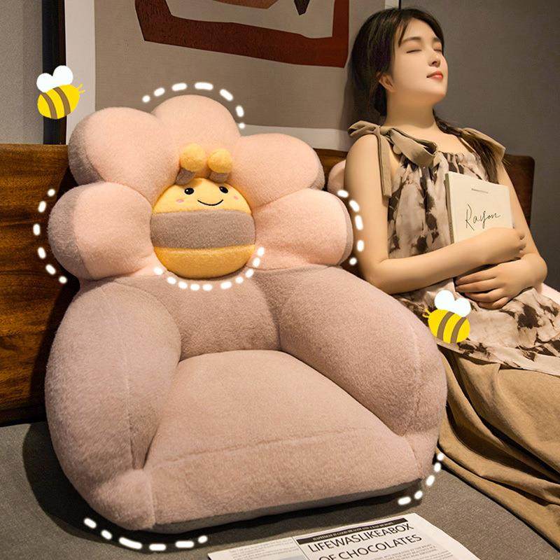 通榻榻米懒人坐墩蒲FVJ团坐垫卧垫室客厅家用上卡飘窗地板屁圆垫