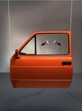 跨境直意大利供现代简约风i客厅卧室节床949头酒店工业可调落地灯