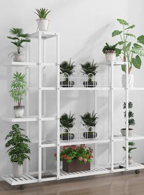 跨架阳台境铁架艺落地多G2001层花架客厅现代简约绿萝花盆置物一