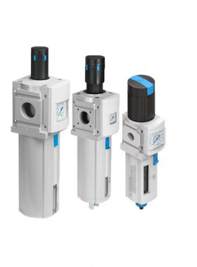 FESTO过滤减压阀MS12/MS9/MS6/4-LFR-1/4-1/2-D6-D7-ECRUVM-LD-AS