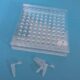 小试管架 96孔有机玻璃离心管架1.5ml 2ml离心管架 样品管架