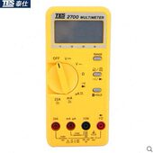 数位万用表 数字万用表 可开13%票中国台湾泰仕TES2700数字式 电表