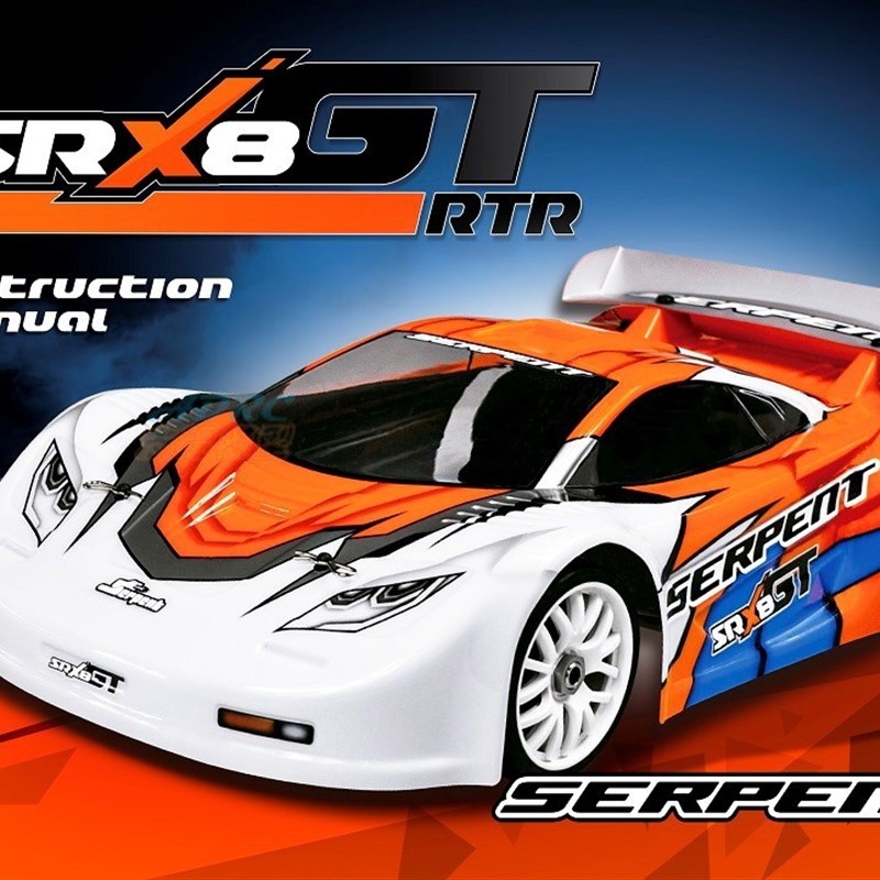 毒蛇2023e Srx8Gt Rtr 1/8油驱Gt四轮驱动平坦道路框架Ser 600062