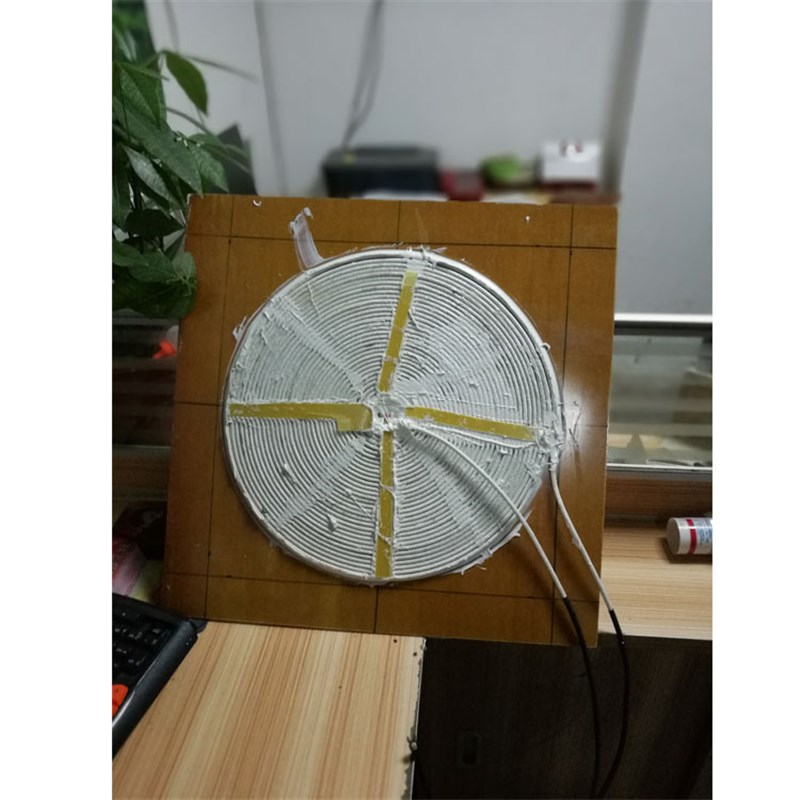 定制电磁感应加热线圈高温纯铜生产绕法测量制作原理采暖异形