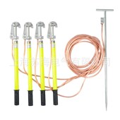 380V低压短路接地线 四相短路接地线400v 0.4KV成套低压接地线