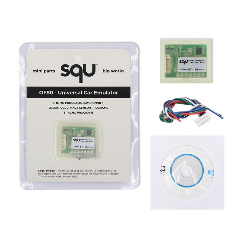 SQU OF80 可代替 OF68 升级版 支持 51 immo 21 seat 8 tacho