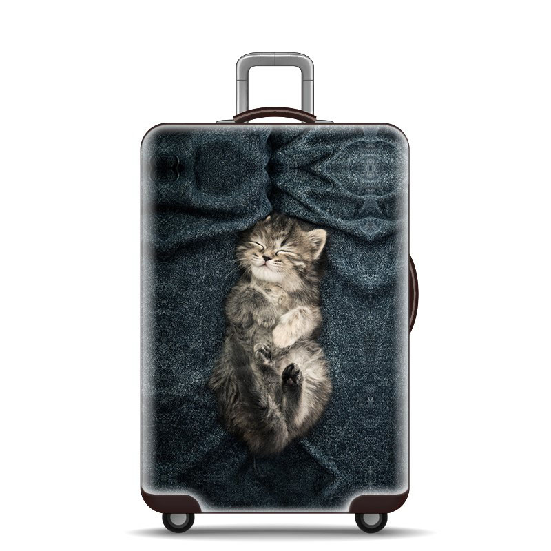 弹力行李箱套e拉杆箱旅行防尘罩袋保护套20/24/28寸/30寸加厚耐磨