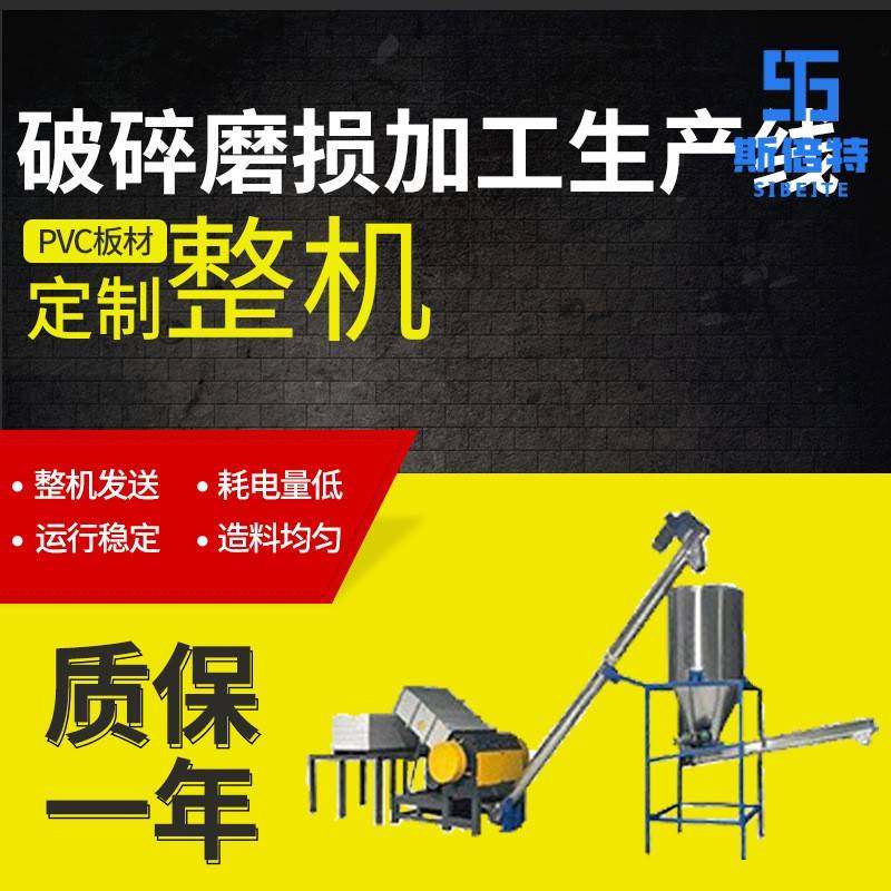 PVC塑料板材型材磨粉破碎生产线废旧料边角料颗粒回收研磨设备,机械设备,破碎机,淘宝优惠券,粉丝福利购,淘宝优惠卷