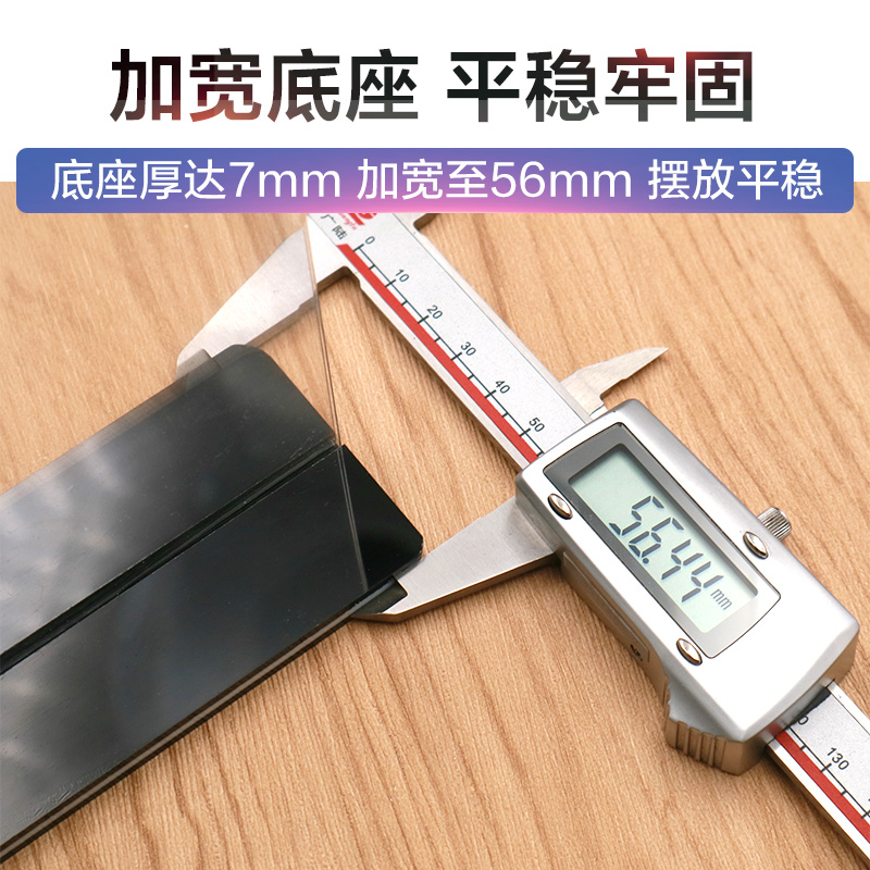 10个装 T型亚克力台卡抽拉台签桌牌透明展示牌广告酒水牌菜单牌