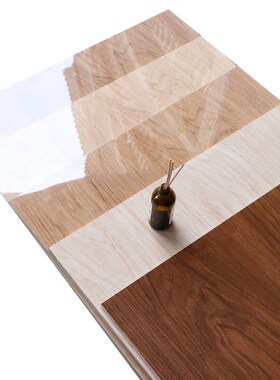 仿实木地砖750X1500日式奶油原木风客餐厅卧室全抛釉亮光木纹瓷砖