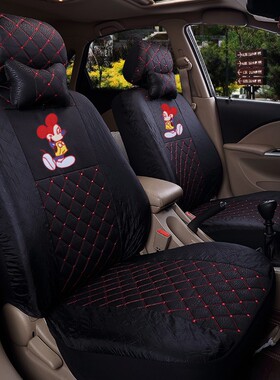 一汽森雅M80S80夏利N5N7N3威志专用四季汽车R座套布全包坐套布艺