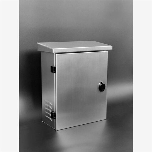 304不锈钢配电箱安防监控网络设备布线防水户外立杆箱安氏宝 室外