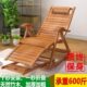摇椅躺椅全竹大人老年懒人沙发午睡折叠椅午休休闲阳台摇摇躺椅