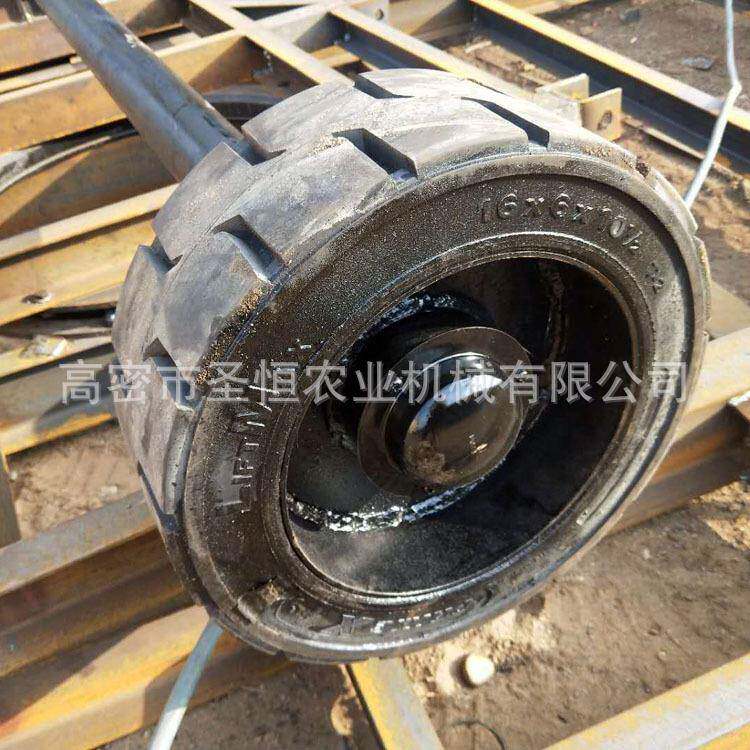 16*6*10.5压配式实心胎车桥总成农用机械卡车实心胎车桥总成