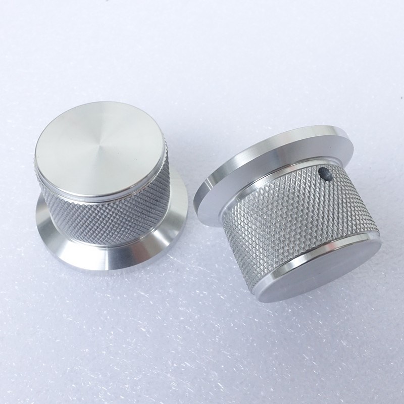 直径38mm高光滚花电位器旋钮 电位器T帽子 音量旋钮