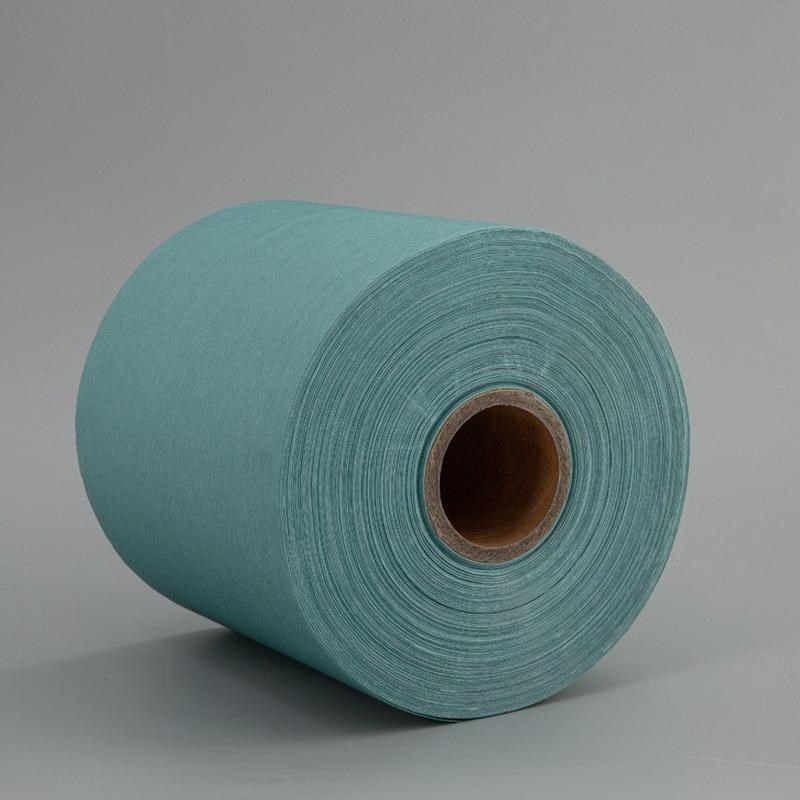 供应青色b大卷无尘纸工业擦拭纸吸水吸油静电除尘纸防尘擦镜纸