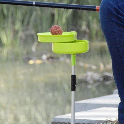 全磁拉饵盘饵料盒拉丝盆强磁三层插地野钓带地插支架渔具钓椅卡扣,户外/登山/野营/旅行用品,饵料盒,淘宝优惠券,粉丝福利购,淘宝优惠卷