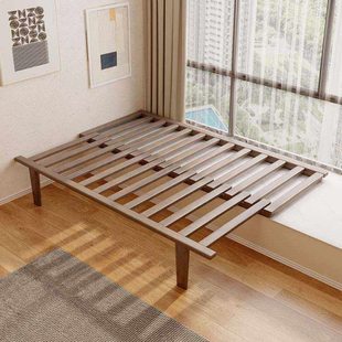 可抽拉飘窗台伸缩床架卧室书房改造拼接可折叠沙发床定制颜色尺寸