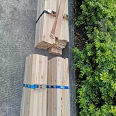 杉木2 修吊顶花架材料厘米 3cm木条长方条家用货物打包架实木条装