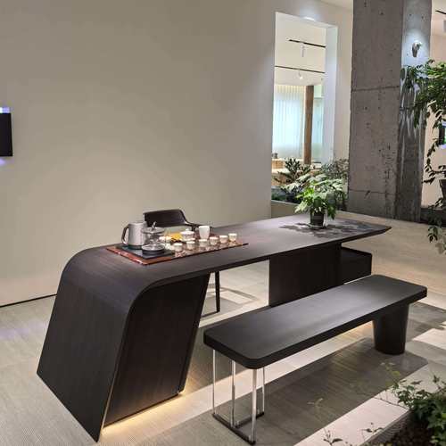 新中式实木茶桌椅组合现代简约茶台禅意家用客厅茶几泡茶桌茶室