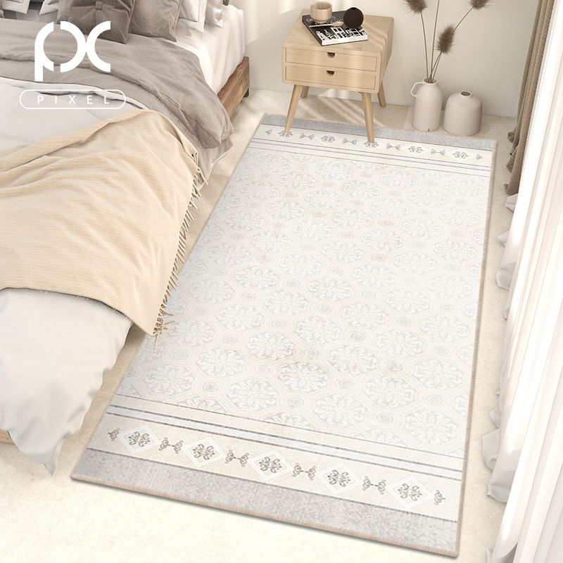 地毯卧室床边毯高级色主卧t沙发家用地垫长条房间飘窗坐垫加厚耐