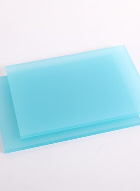 供应迪迈蓝色高透光pc板阳光房遮阳板实心聚碳酸酯透明pc板