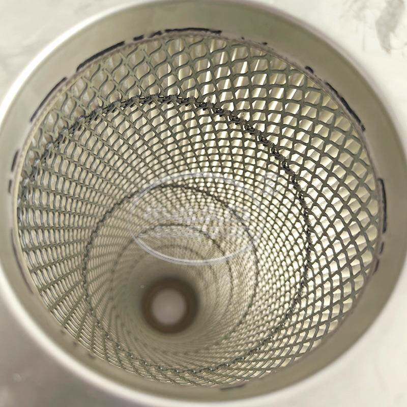 HAD除尘滤芯不空锈钢快装盘工业过滤气卡滤芯覆膜聚器酯纤维粉尘