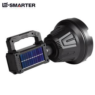 跨新款 W5109W51多功能P50探照灯强光LED手电太阳能充灯电手色提带
