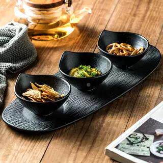 酒吧冷小吃盘商用小食精拼餐具Z1204盘组合菜咸菜碟蘸料碗碟子致