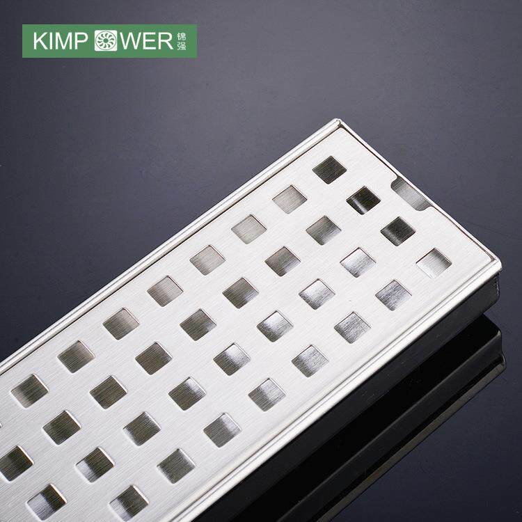 04不锈钢台地漏酒店工程阳侧排地漏3大排量长方形G-T060F长地款漏