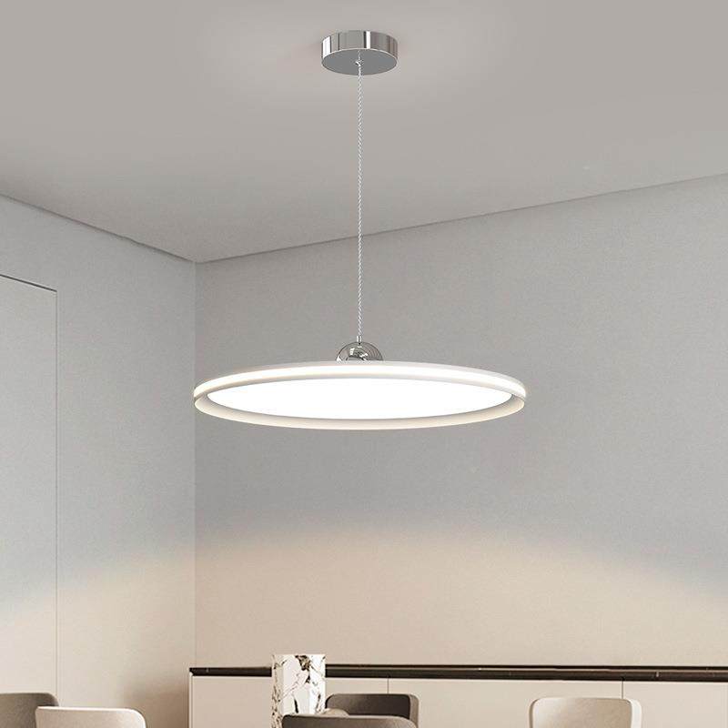 极简餐厅灯0252新款餐超薄护眼吊灯327全谱现光代简约桌饭厅吊线,家装灯饰光源,智能吊灯,淘宝优惠券,粉丝福利购,淘宝优惠卷