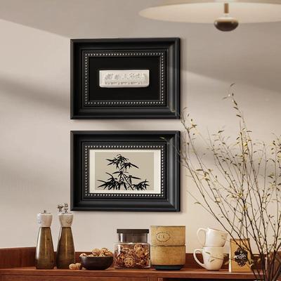 美式5复古风202新卧室装饰FM798463画床头款画竹子房客间主卧厅餐