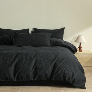 提单花轻奢水08560洗床床被套四件套2025款上床上用新品床笠三件