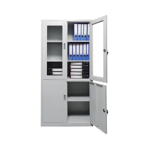 铁皮柜文件柜资柜办室公档案柜料柜玻璃柜书大器械柜财务凭证柜矮