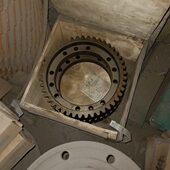 减速器 大环齿 拉丝机 解放142 搅拌机 被动齿轮 从动轮 45齿