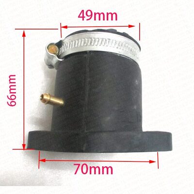 巴山隆鑫润通建设沙滩摩车配件ATV400化油器进气座欧二不含密封圈