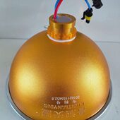 新天鹰巨无霸调焦灯可调节光点大小探照灯疝气灯壳超聚光灯头配件