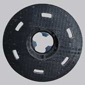 超洁亮17寸43厘米塑料针盘154抛光刷盘单擦机清洗百洁垫起蜡底座