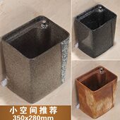 28cm拖把池家用阳台卫生间复古拖布墩布池洗拖把地盆院子水池曜石