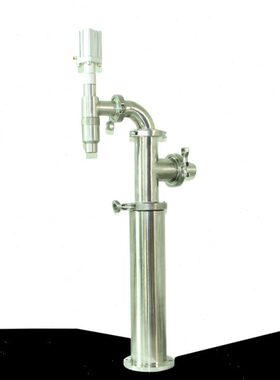 立式活塞缸筒+三通止回阀总成+防滴漏灌装头总成10-10000ml-SS304